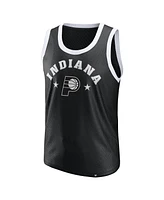 Fanatics Men's Black Indiana Pacers Mesh Tank Top