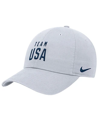 Nike Men's White Team Usa Club Adjustable Hat