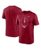 Nike Men's Cardinal Stanford Primetime Legend Icon Performance T-Shirt