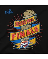 Stadium Essentials Men's and Women's Black Oklahoma City Thunder 2025 Nba Finals Clutch T-Shirt