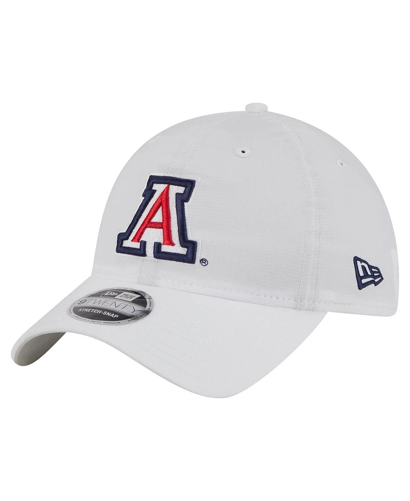 New Era Men's White Arizona Wildcats Active Ripstop 9TWENTY Adjustable Hat