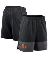 Nike Men's Black Iowa State Cyclones 2025 Sideline Performance Shorts