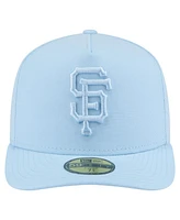New Era Men's Light Blue San Francisco Giants Color Pack A-Frame 59FIFTY Fitted Hat