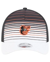 New Era Men's Black Baltimore Orioles Gradient 9FORTY M-Crown Adjustable Hat