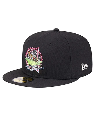 New Era Men's Black The Jetsons Color Pack 59FIFTY Fitted Hat