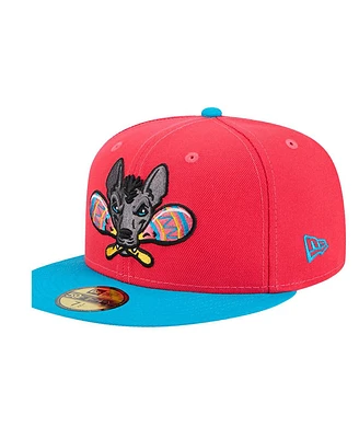 New Era Men's Red Gwinnett Stripers Copa de la Diversion 59FIFTY Fitted Hat