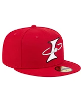 New Era Men's Red Albuquerque Isotopes Authentic Collection 59FIFTY Fitted Hat