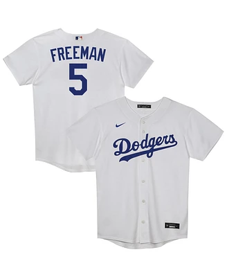 Nike Preschool Freddie Freeman White Los Angeles Dodgers Home Replica Player Jersey