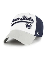 '47 Brand Big Boys and Girls White Penn State Nittany Lions Scooter Clean Up Adjustable Hat