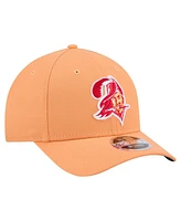 New Era Men's Orange Tampa Bay Buccaneers Team Collection 9FORTY M-Crown Adjustable Hat