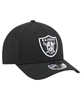 New Era Men's Black Las Vegas Raiders Team Collection 9FORTY M-Crown Adjustable Hat