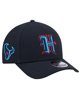 New Era Men's Navy Houston Texans Team Collection 9FORTY M-Crown Adjustable Hat