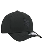 New Era Men's Black Minnesota Vikings Team Collection 9FORTY M-Crown A-Frame Adjustable Hat
