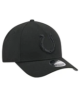 New Era Men's Black Indianapolis Colts Team Collection 9FORTY M-Crown A-Frame Adjustable Hat