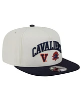 New Era Men's White Virginia Cavaliers Collegiate 9FIFTY A-Frame Snapback Hat