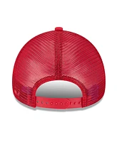 New Era Men's Red Philadelphia Phillies 2025 Big League Chew A-Frame 9FORTY Adjustable Trucker Hat