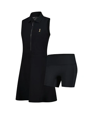 Peter Millar Women's Black 2025 The Players Goldman Bingham Sleeveless Dress