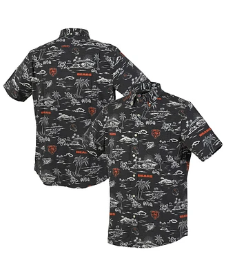 Reyn Spooner Men's Navy Chicago Bears Kekai Performance Button-Down Shirt