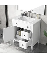 Streamdale Furniture 30" Bathroom Vanity with Sink