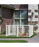 Dog Playpen 8 Panels 24" Heavy Duty