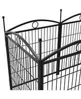 Dog Playpen 32-Inch 8-Panel Metal Pet Fence