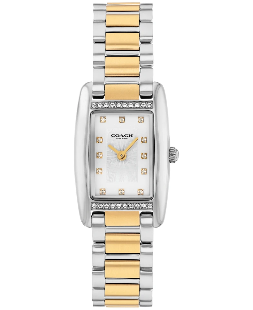 Coach Women's Reese Two Tone Stainless Steel Bracelet Watch, 20mm