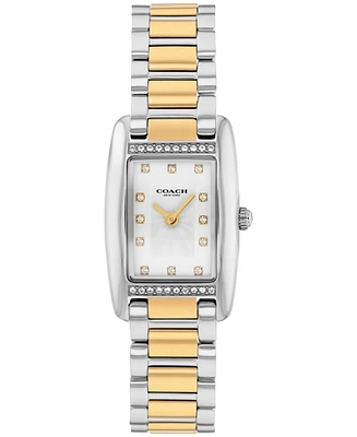 Coach Women's Reese Two Tone Stainless Steel Bracelet Watch, 20mm