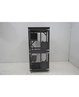 Catio Large Wooden Cat House on Wheels