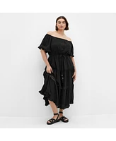 City Chic Women's Angel Midi Dress