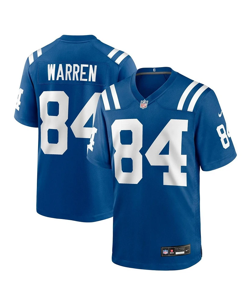 Nike Men's Tyler Warren Royal Indianapolis Colts 2025 Nfl Draft First Round Pick Game Jersey