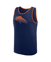 Logo Athletic Men's Navy Denver Broncos Unmatched Success Tank Top