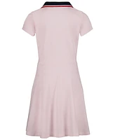 Tommy Hilfiger Toddler and Little Girls Johnny Collar Solid Polo Dress
