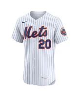 Nike Men's Pete Alonso White New York Mets Home Elite Player Jersey