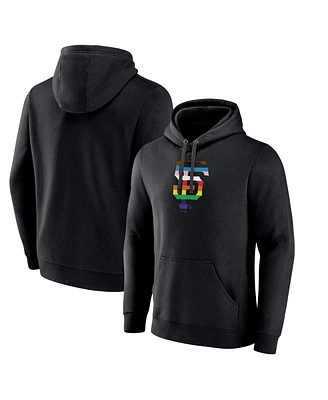 Fanatics Mto Label Men's Black San Francisco Giants Fran Pride Pullover Hoodie