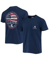 Image One Men's Navy Michigan State Spartans Campus Americana T-Shirt
