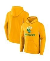 Fanatics Men's Gold Norfolk State Spartans Primary Logo Pullover Hoodie