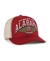 '47 Brand Men's Crimson Alabama Crimson Tide Pomona Mesh Hitch Adjustable Trucker Hat