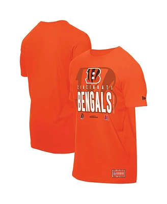 New Era Men's Orange Cincinnati Bengals 2025 Nfl Training Camp T-Shirt