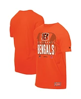 New Era Men's Orange Cincinnati Bengals 2025 Nfl Training Camp T-Shirt