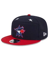New Era Men's Navy/Red Toronto Blue Jays 2025 Mlb All-Star Game Workout Side Patch 9FIFTY Snapback Hat