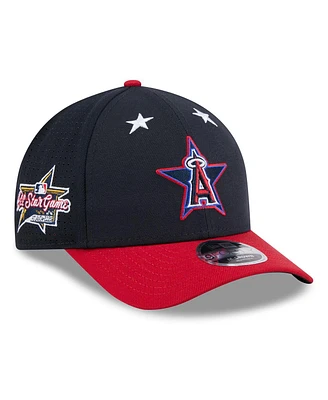 New Era Men's Navy/Red Los Angeles Angels 2025 Mlb All-Star Game Workout 9FORTY M-Crown Adjustable Hat
