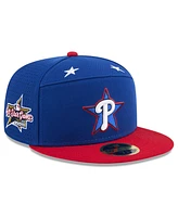 New Era Men's Blue/Red Philadelphia Phillies 2025 Mlb All-Star Game Workout Side Patch 59FIFTY Fitted Hat