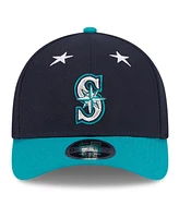 New Era Men's Navy/Aqua Seattle Mariners 2025 Mlb All-Star Game 9FORTY M-Crown Adjustable Hat
