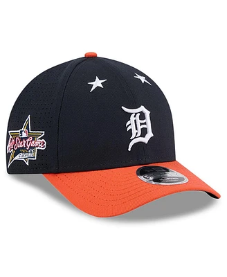 New Era Men's Navy/Orange Detroit Tigers 2025 Mlb All-Star Game 9FORTY M-Crown Adjustable Hat