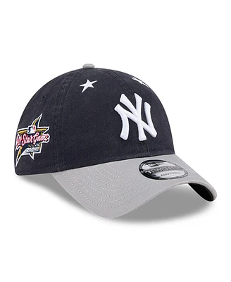 New Era Men's Navy/Gray New York Yankees 2025 Mlb All-Star Game 9TWENTY Adjustable Hat