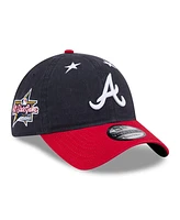 New Era Men's Navy/Red Atlanta Braves 2025 Mlb All-Star Game 9TWENTY Adjustable Hat