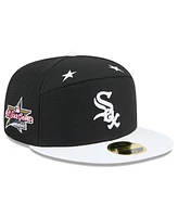 New Era Men's Black/White Chicago White Sox 2025 Mlb All-Star Game Side Patch 59FIFTY Fitted Hat