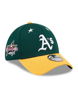 New Era Men's Green/Gold Athletics 2025 Mlb All-Star Game 39THIRTY Flex Hat