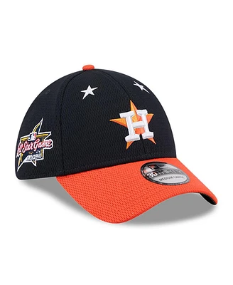New Era Men's Navy/Orange Houston Astros 2025 Mlb All-Star Game 39THIRTY Flex Hat