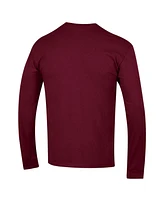 Champion Men's Maroon Virginia Tech Hokies Arch Over Logo Long Sleeve T-Shirt